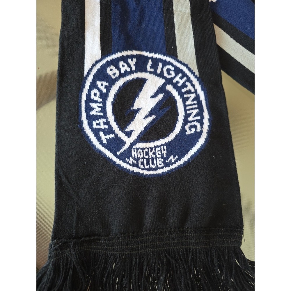 NHL Tampa Bay Lightning Be The Thunder Hockey Giveaway Team Scarf & 2 Sweatbands - Picture 2 of 6